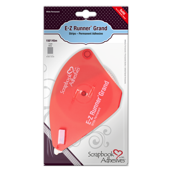 Scrapbook Adhesives - E-Z Runner Grand Permanent Strips Refill