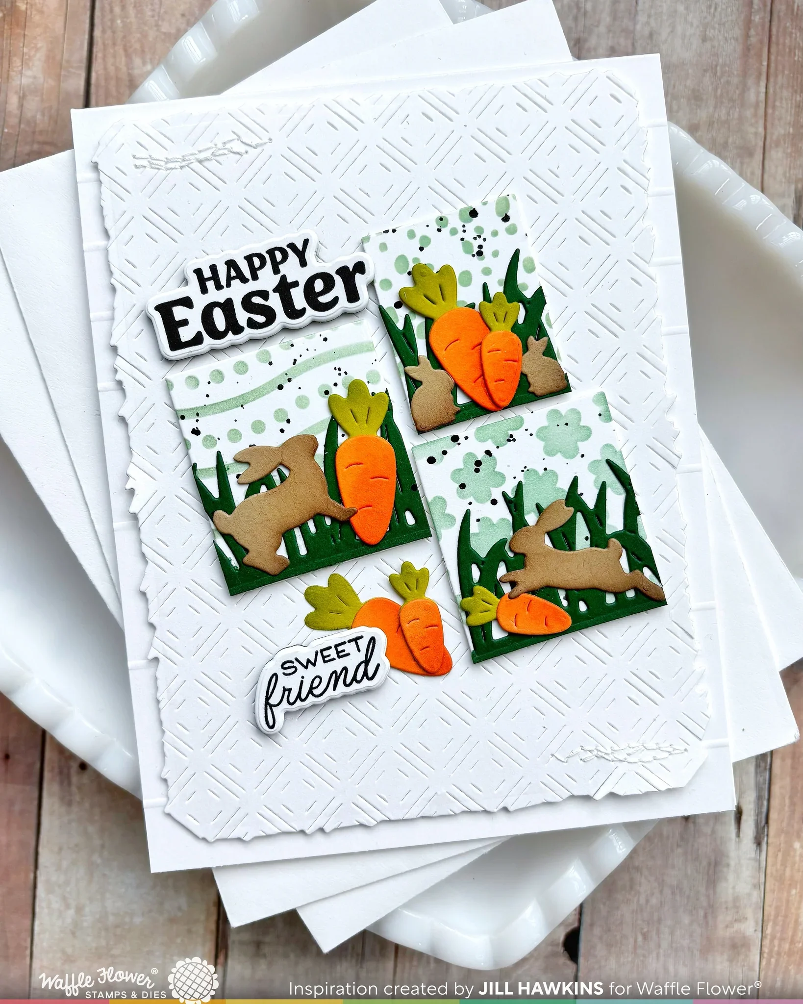 waffle-flower-crafts-postage-collage-bunny-silhouette-die #2.webp