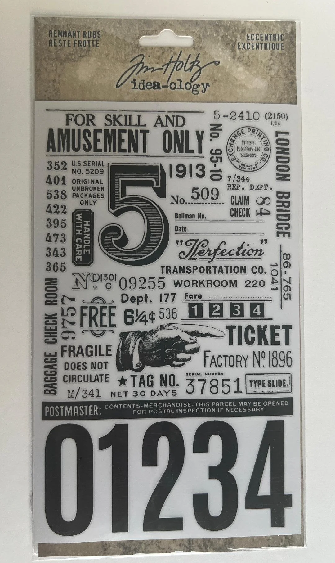 Tim Holtz Remnant Rubs