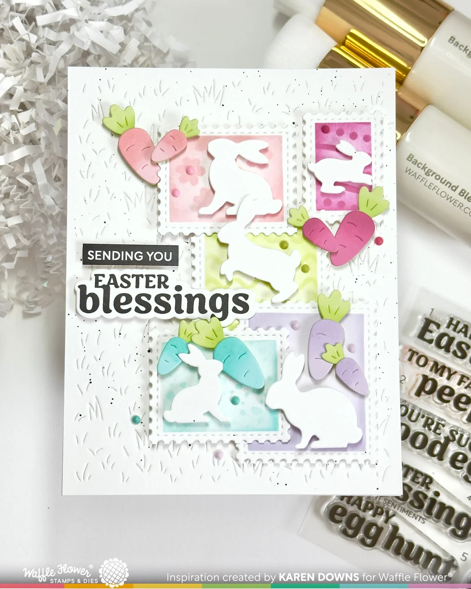 waffle-flower-crafts-small-patterns-stencil #3.webp