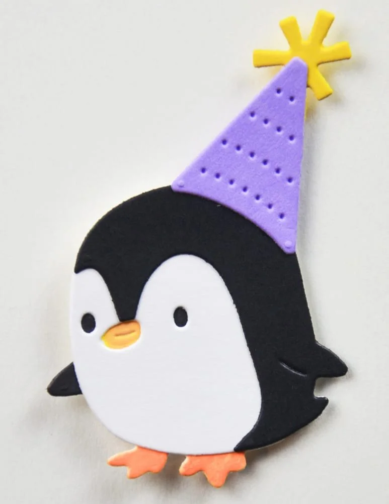 Poppystamps-Jubilee Penguin craft die