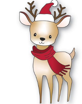 Memory Box - Festive Fawn Craft Die