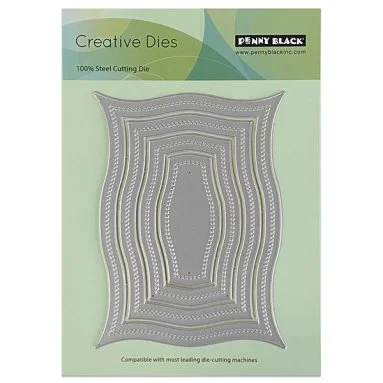 Penny Black - Gentle Swell Frame Die Set