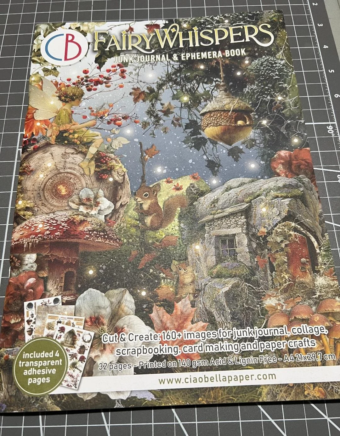 Ciao Bella, Fairy Whispers Junk Journal