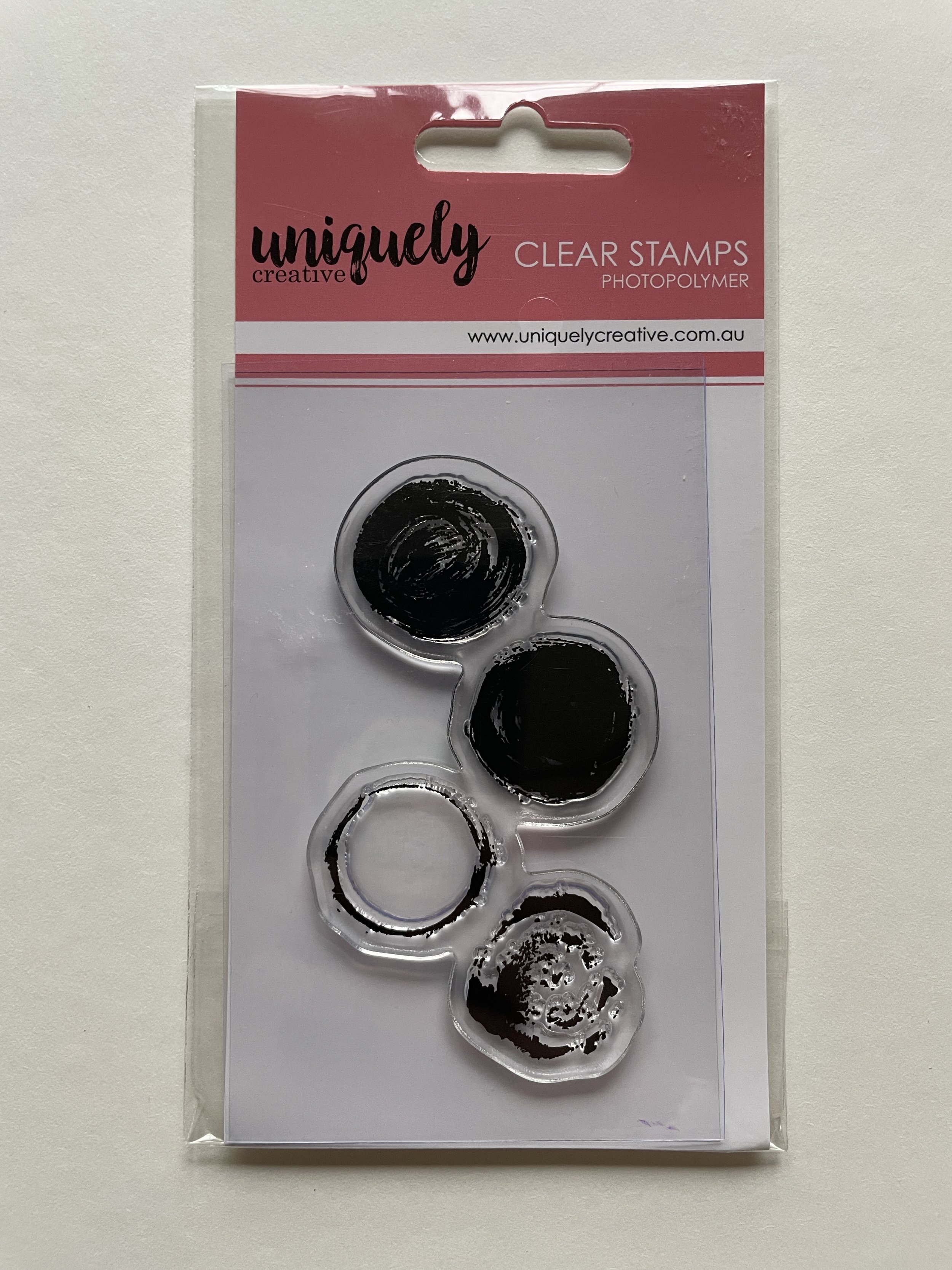 Uniquely Creative Circular Vibes Stamp