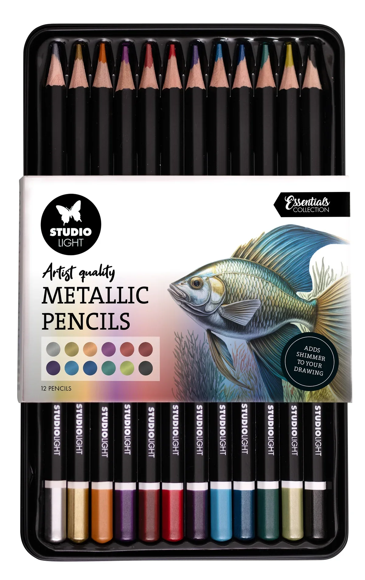Studio Light - 12 Colors with Metallic Finish Essentials