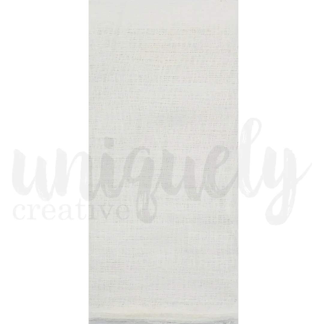 Uniquely Creative White Muslin