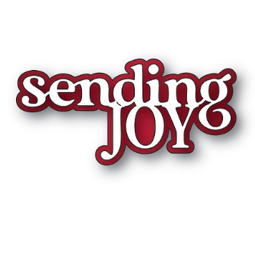 Memory Box - Sending Joy Timeless Script Craft Die