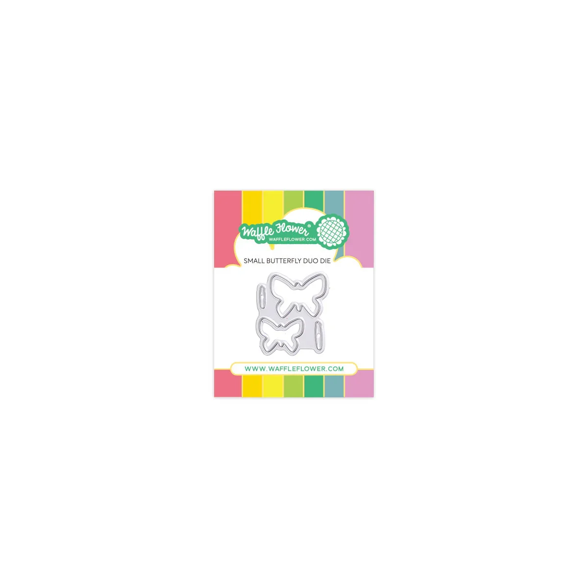 Waffle Flower Crafts-Small Butterfly Duo Die