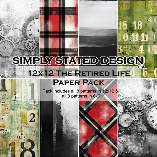 The Retired Life 12 x 12 Paper Pack