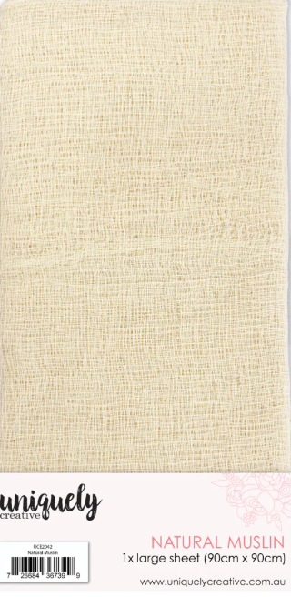 Uniquely Creative-Natural Muslin