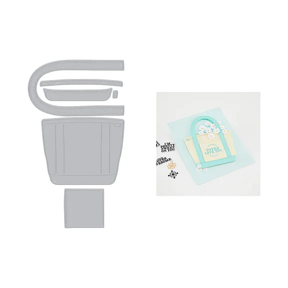 Hero Arts Totes Bag Die Set