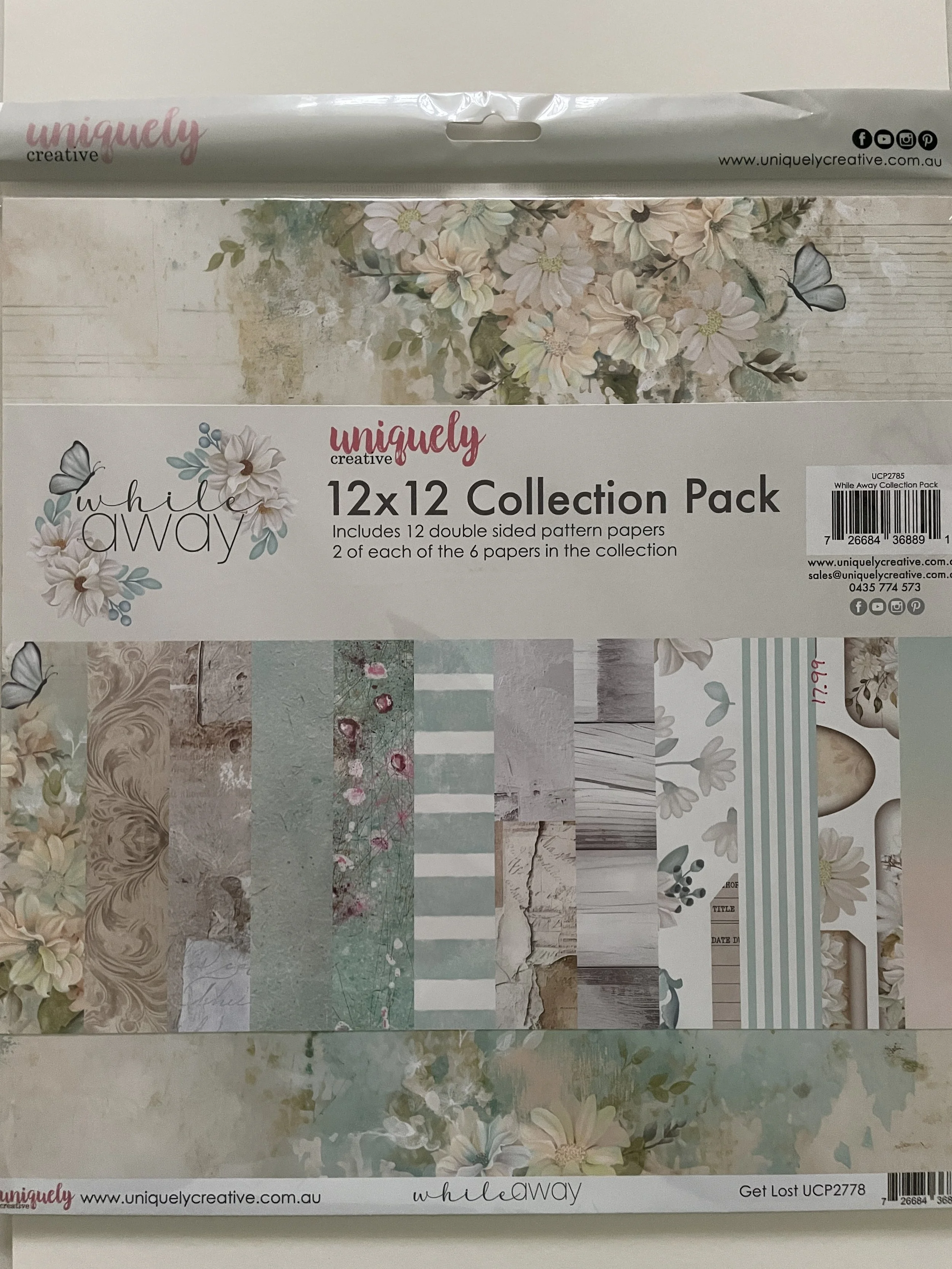 Uniquely Creative While Away 12x12 Collection Pack