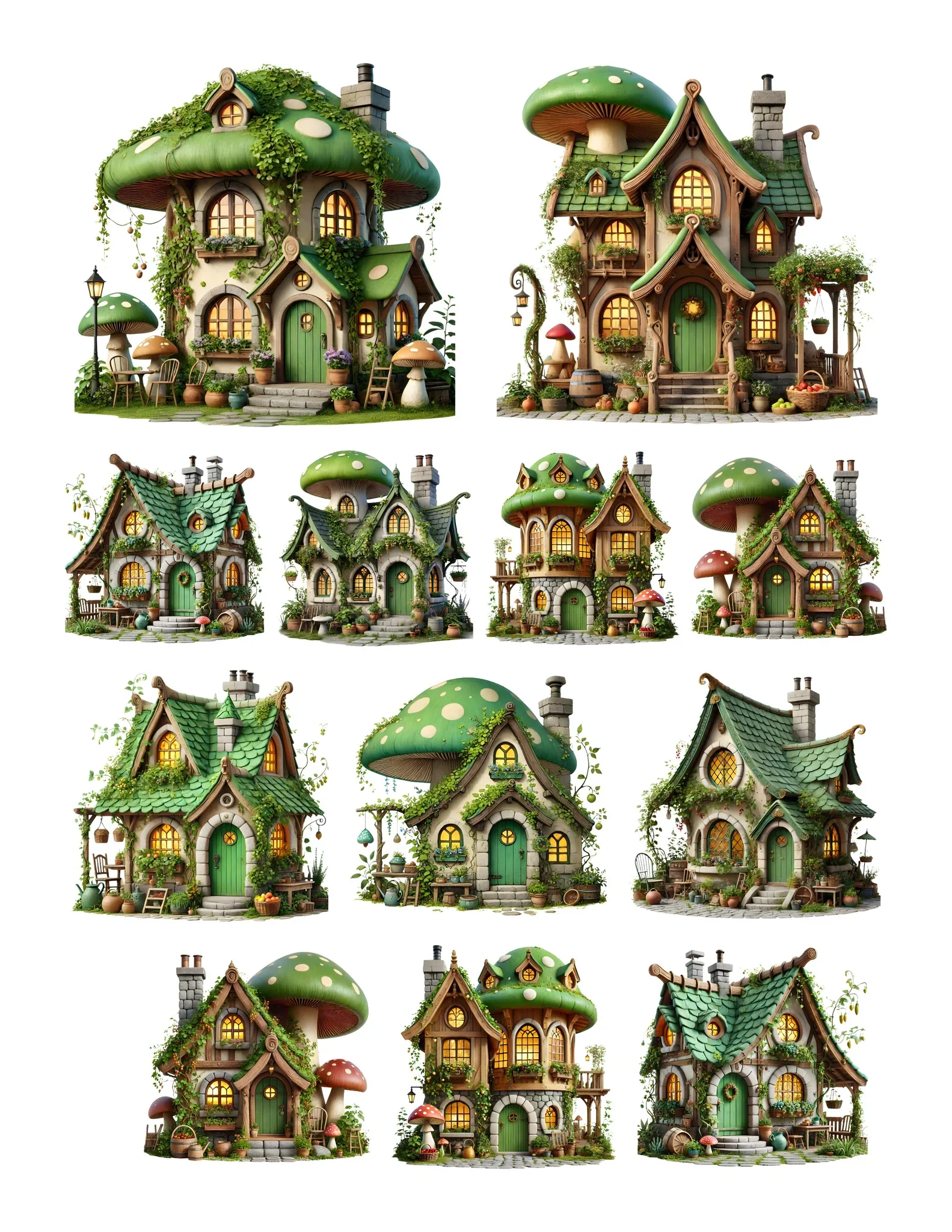 Simply Stated Design-Leprechaun Village Ephemera