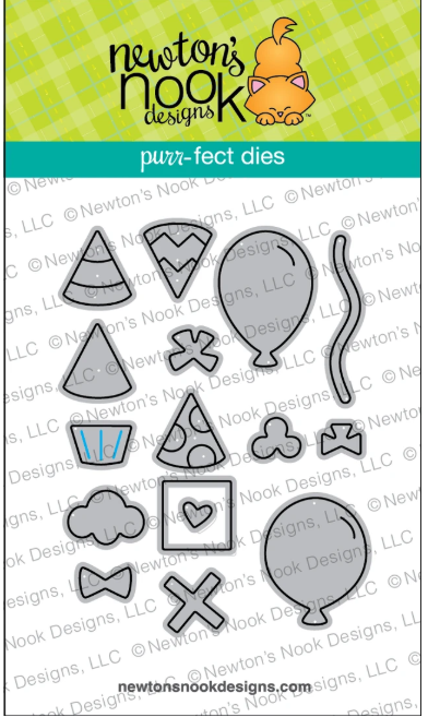 Newton's Nook - Birthday Acessories Die set