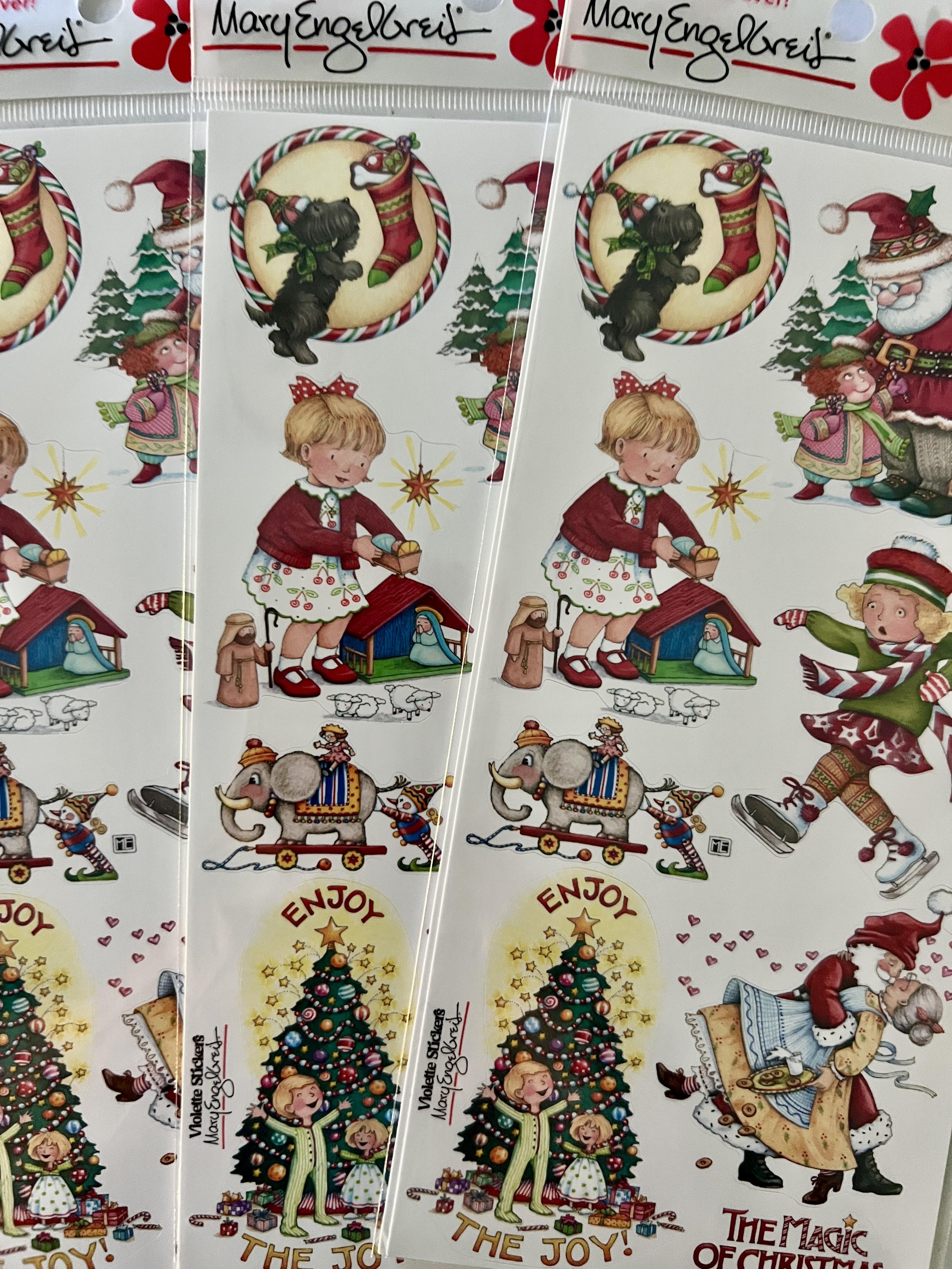 Violette Stickers - Mary Englebreit Mary's Magic of Christmas