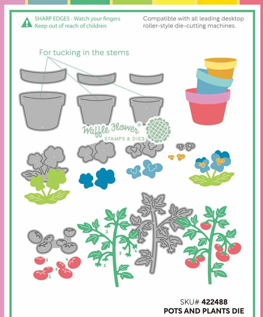 waffle-flower-crafts-pots-and-plants-die #2.webp