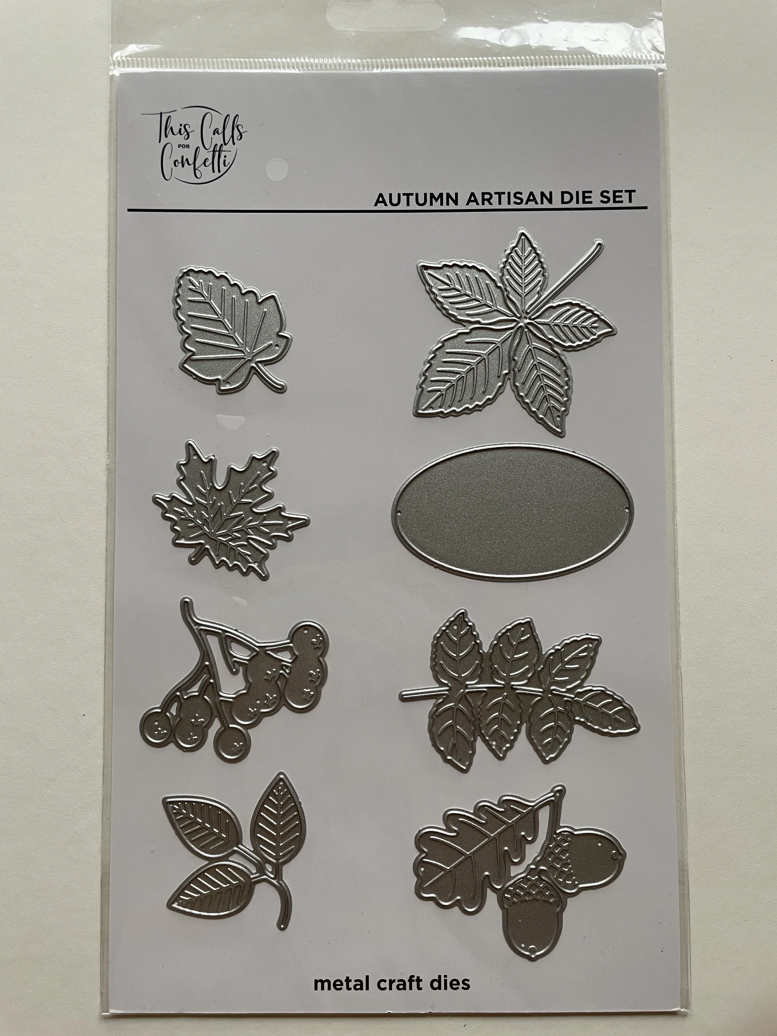 This Calls for Confetti Autumn Artisan Die Set