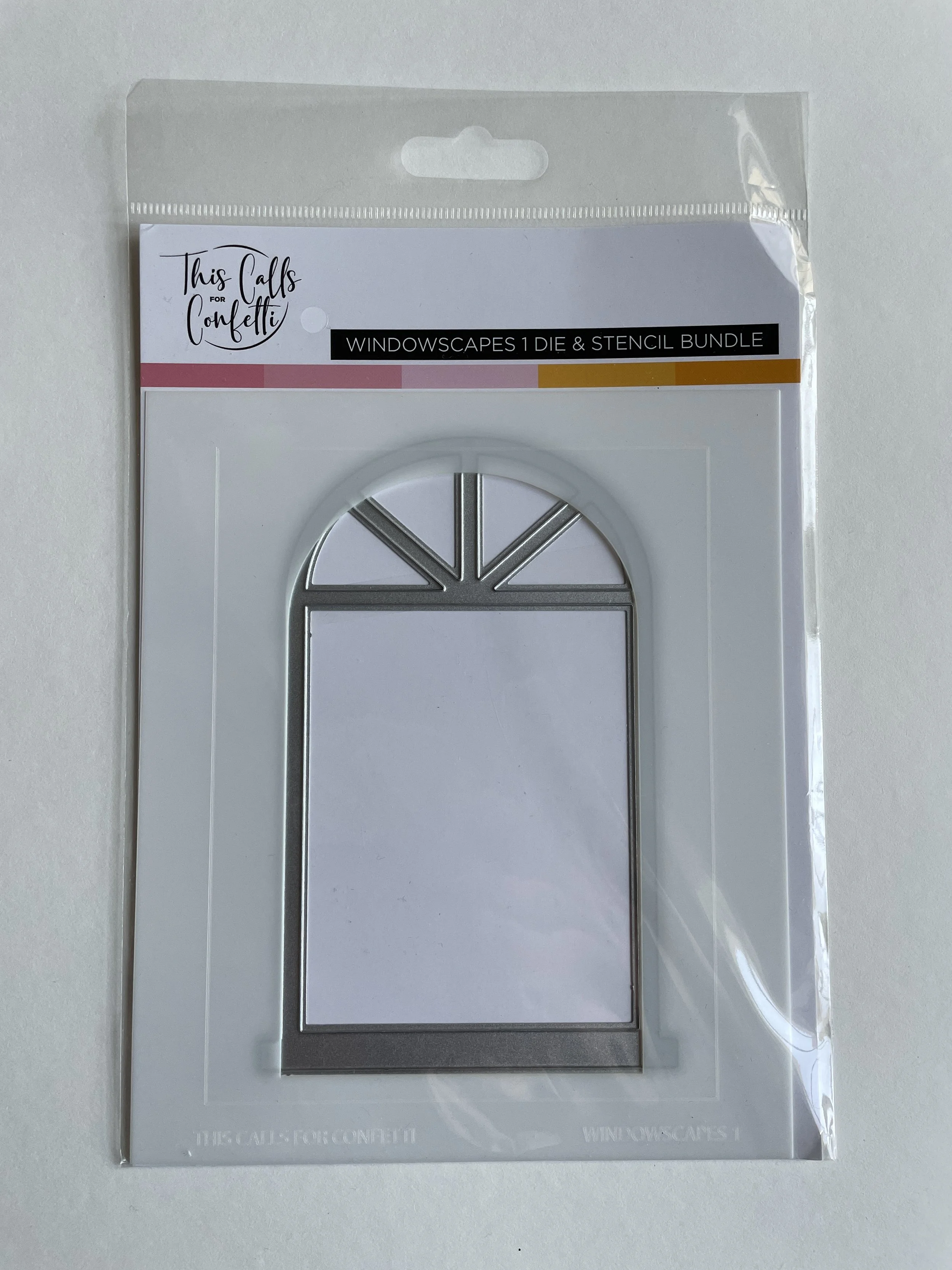 This Calls for Confetti Windowscapes 1 Die & Stencil Bundle