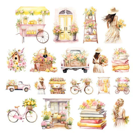 Simply Stated Design - Lemon Daydream Ephemera