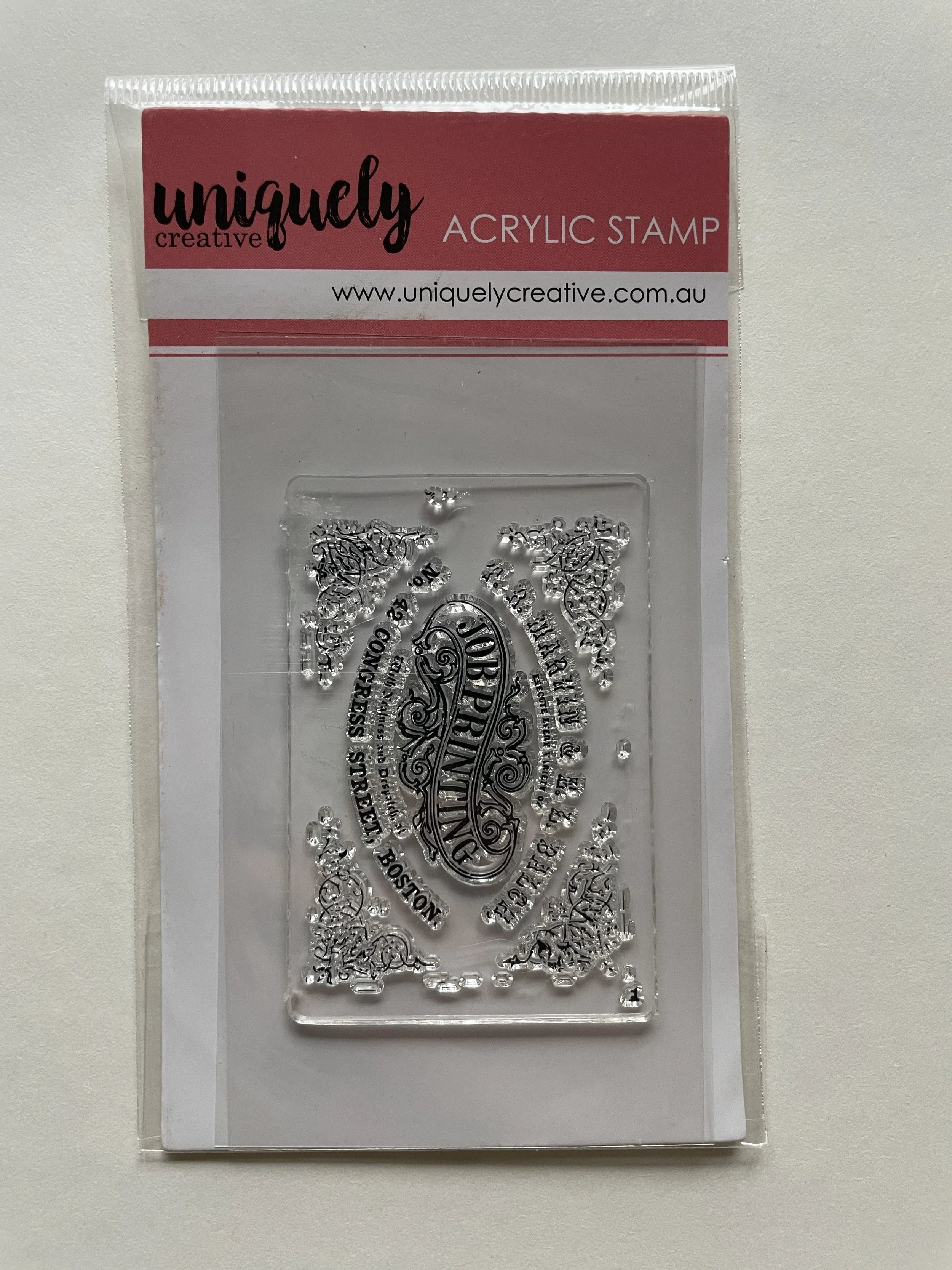 Uniquely Creative Vintage Printer Stamp