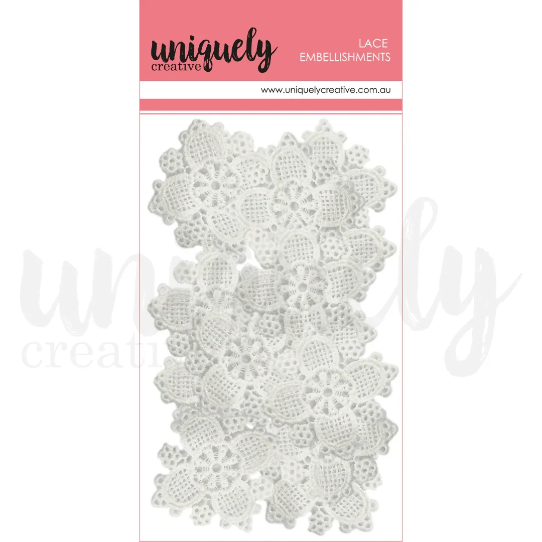 Delicate Lace Flowers by Uniquely Creative