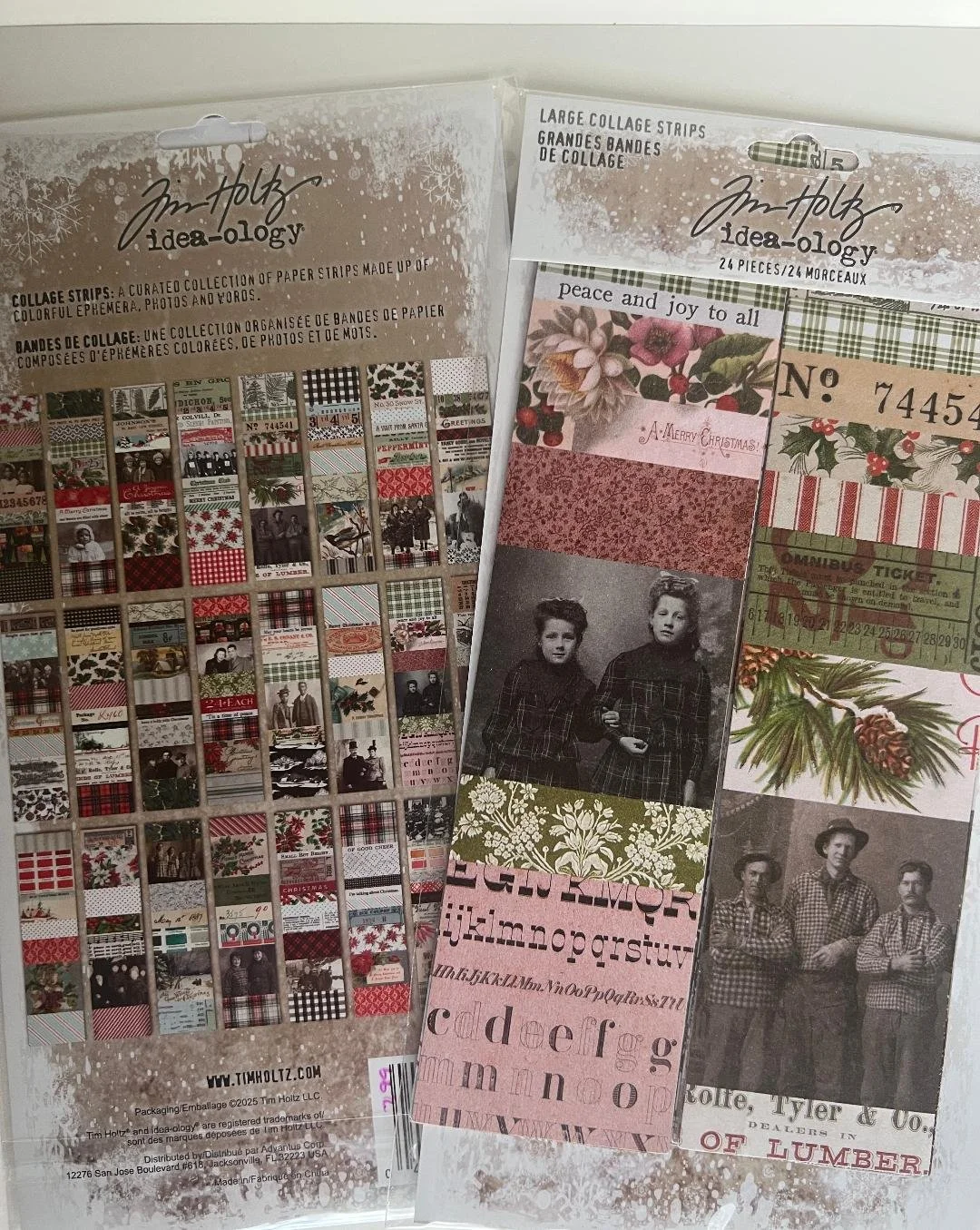 Tim Holtz Collage Strips