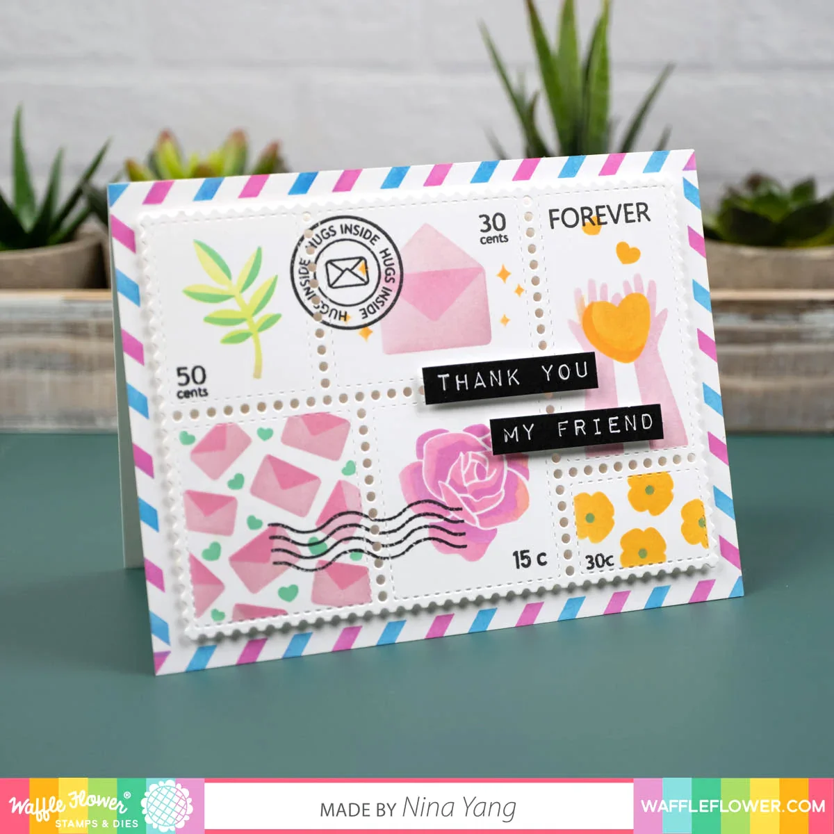 waffle-flower-crafts-postage-collage-stamp-set #2.webp