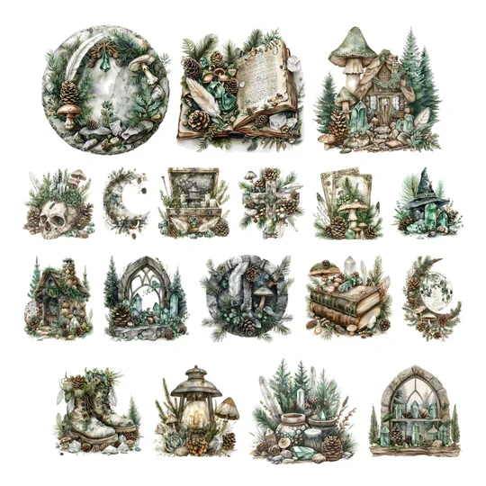 Simply Stated Design-Mystic Forest Ephemera