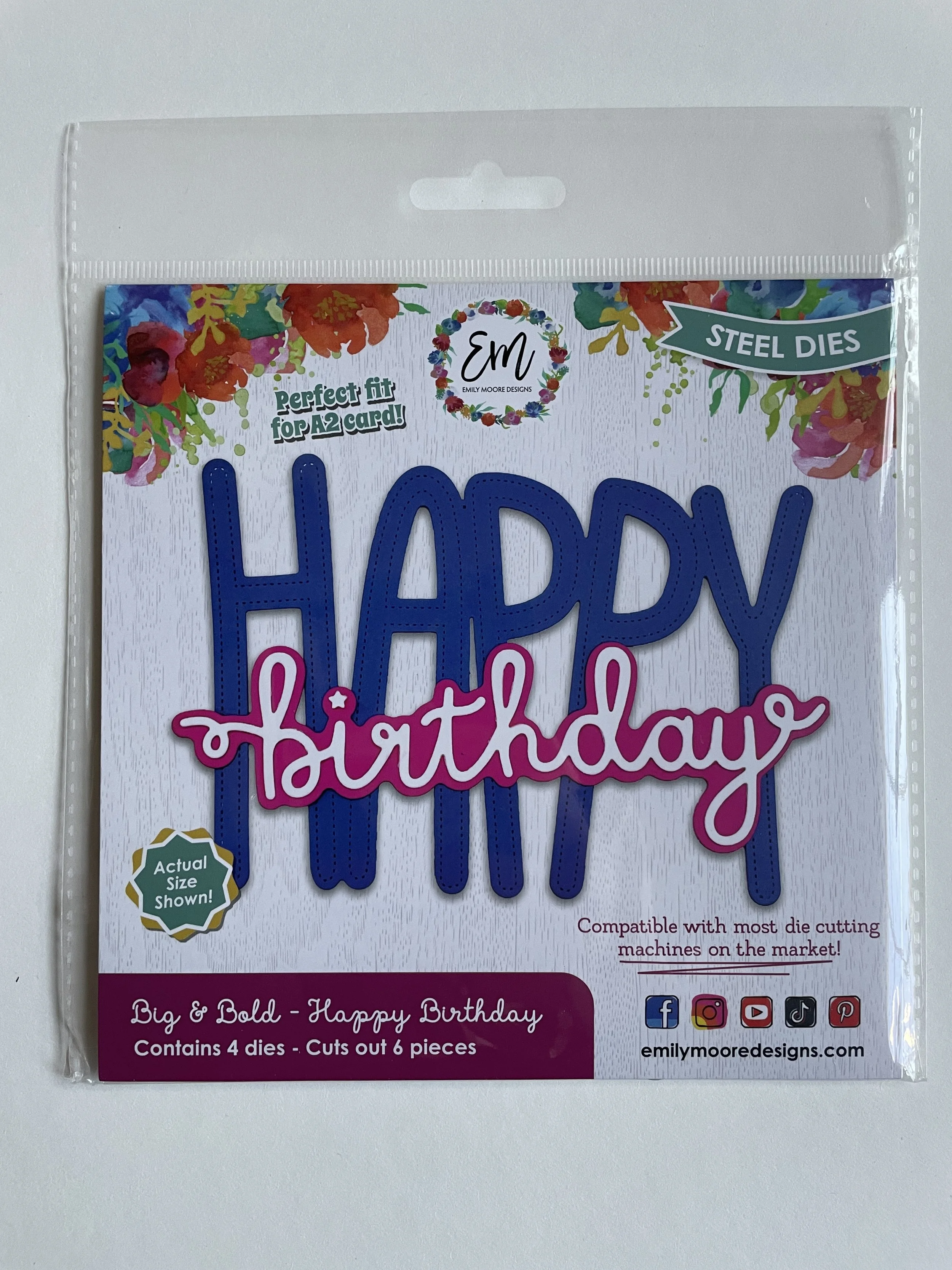 Emily Moore Big & Bold – Happy Birthday