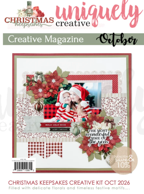 Uniquely Creative - October 2026-Christmas Keepsakes Magazine