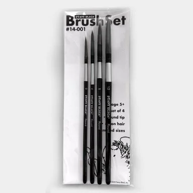 Penny Black -Round Brush set of 4
