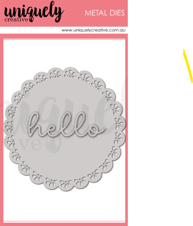 Uniquely Creative-Delicate Doily Die