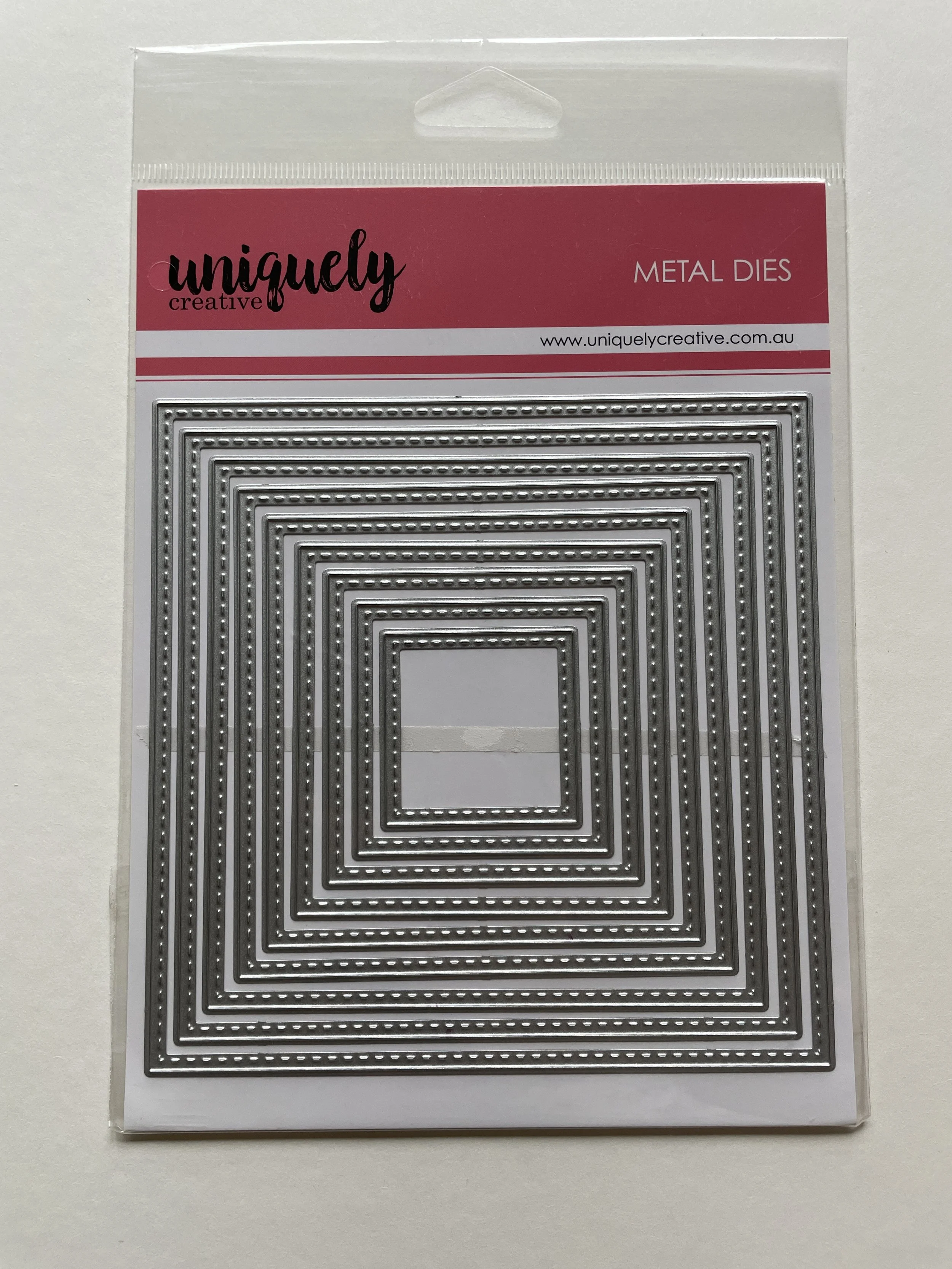 Uniquely Creative Stitched Nesting Square Die