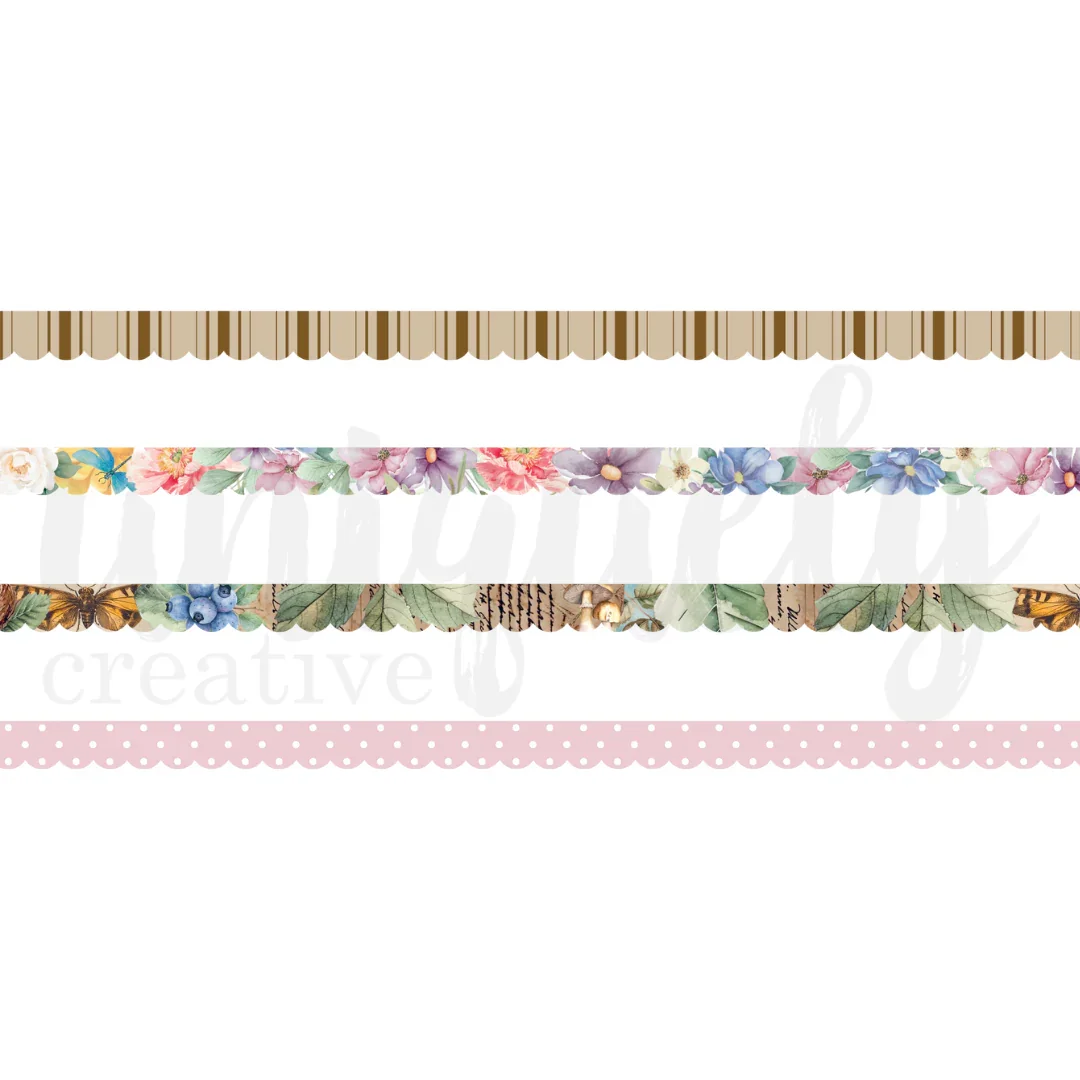 Uniquely Creative-Botanical Washi Tape Combo