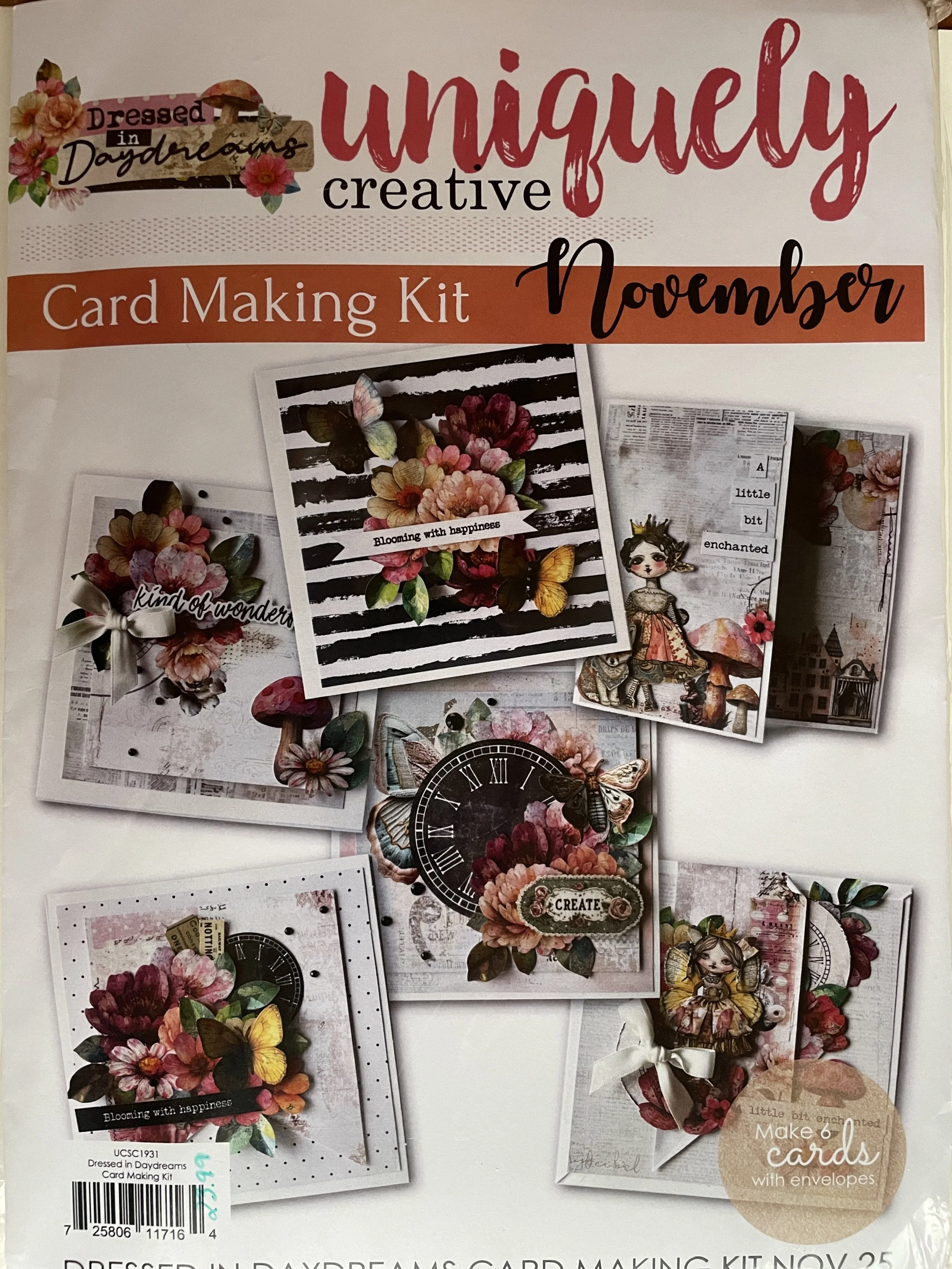 Dressed in Daydreams Card Making Kit November 2025