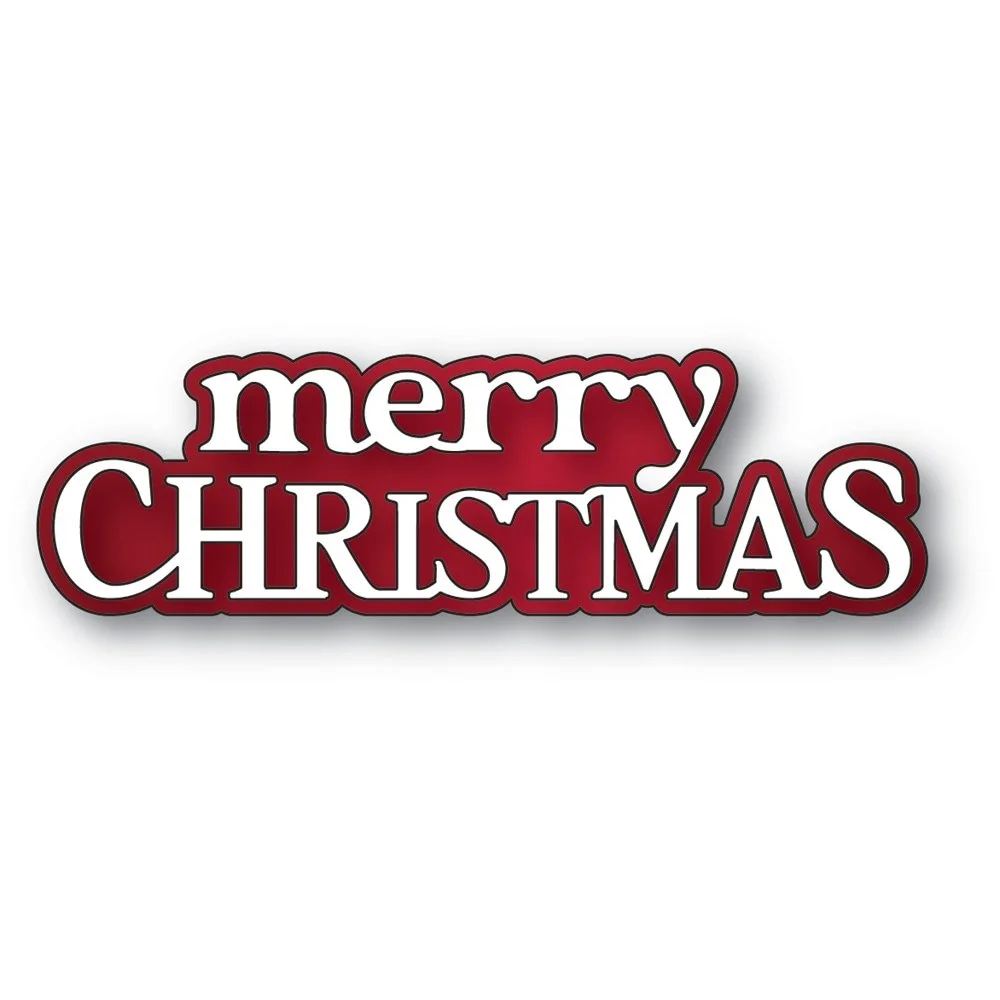 Memory Box - Merry Christmas Timeless Script