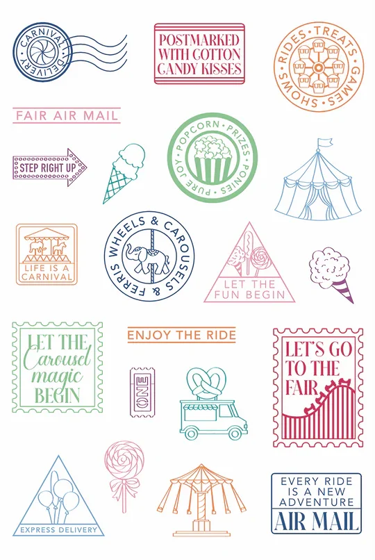 ldrs-fairground-postage-collage-4-x-6-stamps.webp