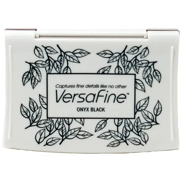 Versafine Ink Pad Color Onyx Black by Tsukineko