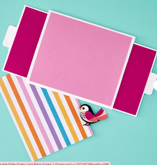 Spellbinders - Double Slider Kinetic Card Blanks