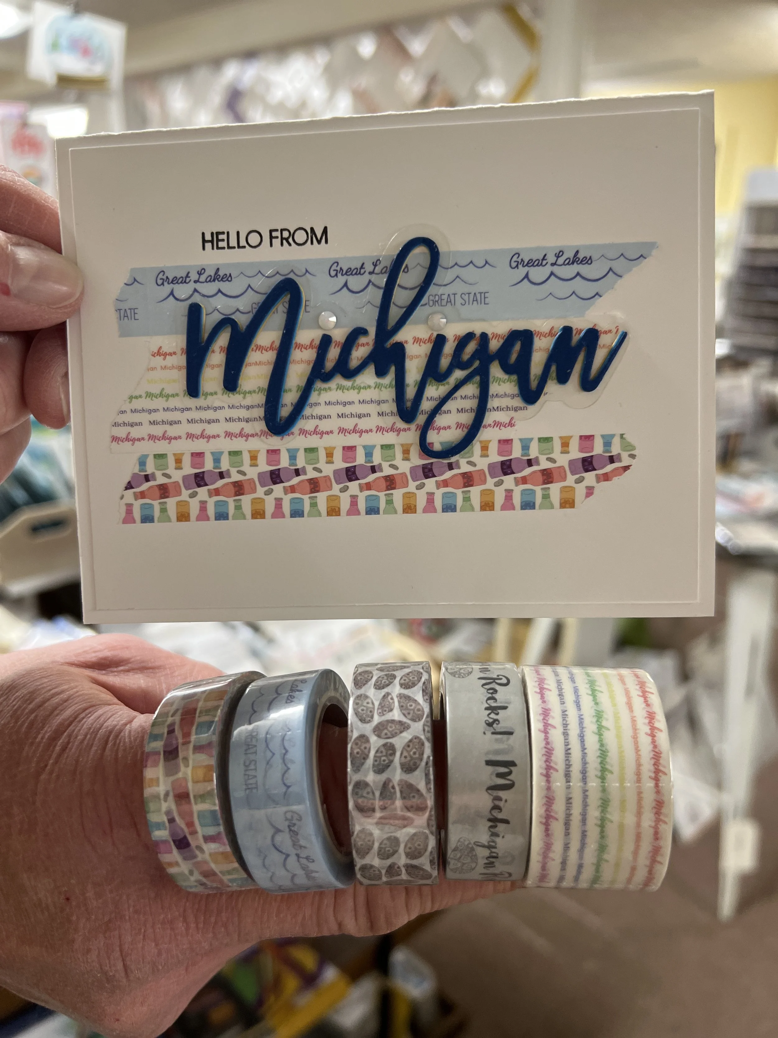 Michigan Essentials  Washi Tapes