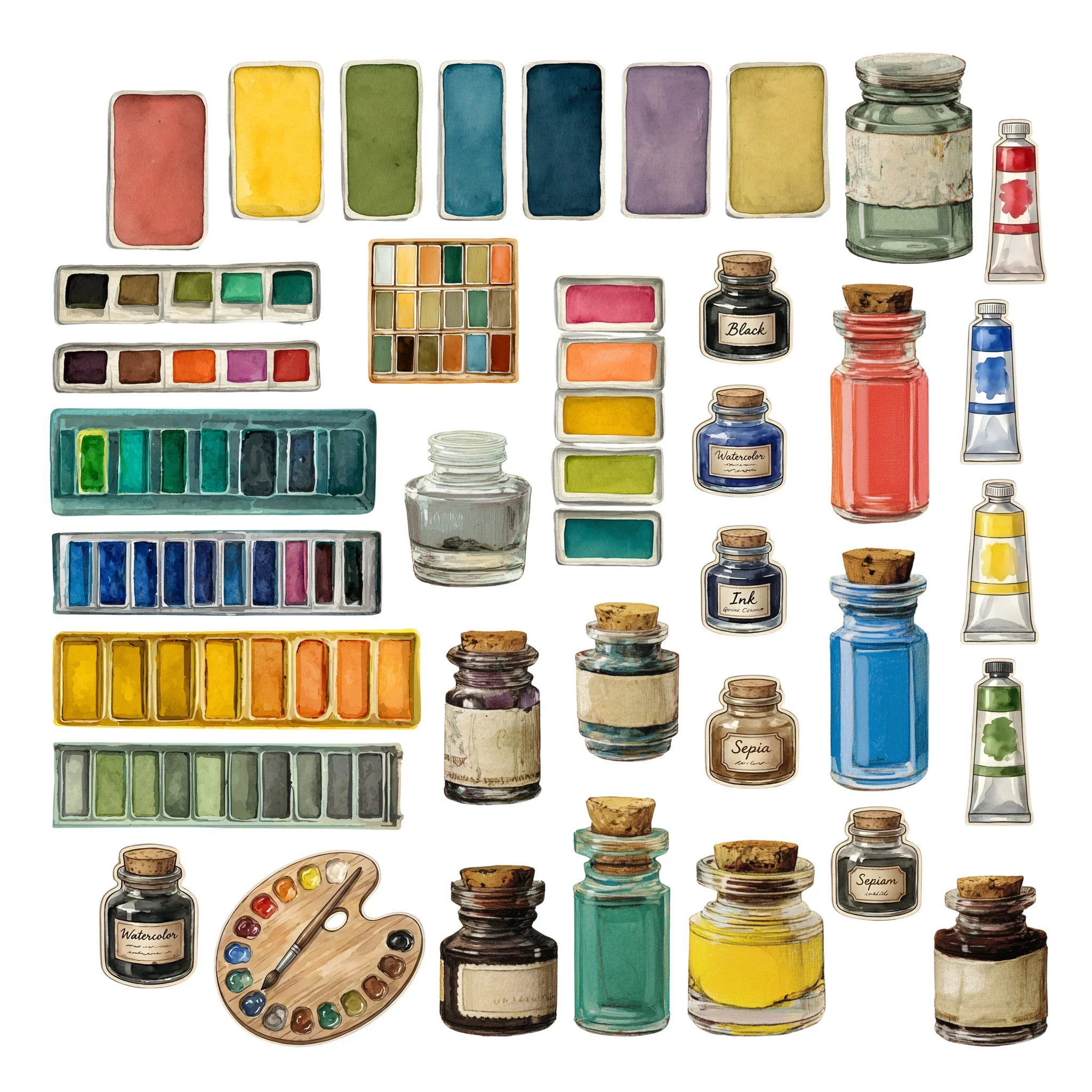 Simply Stated Design-Live Life in Color Ephemera