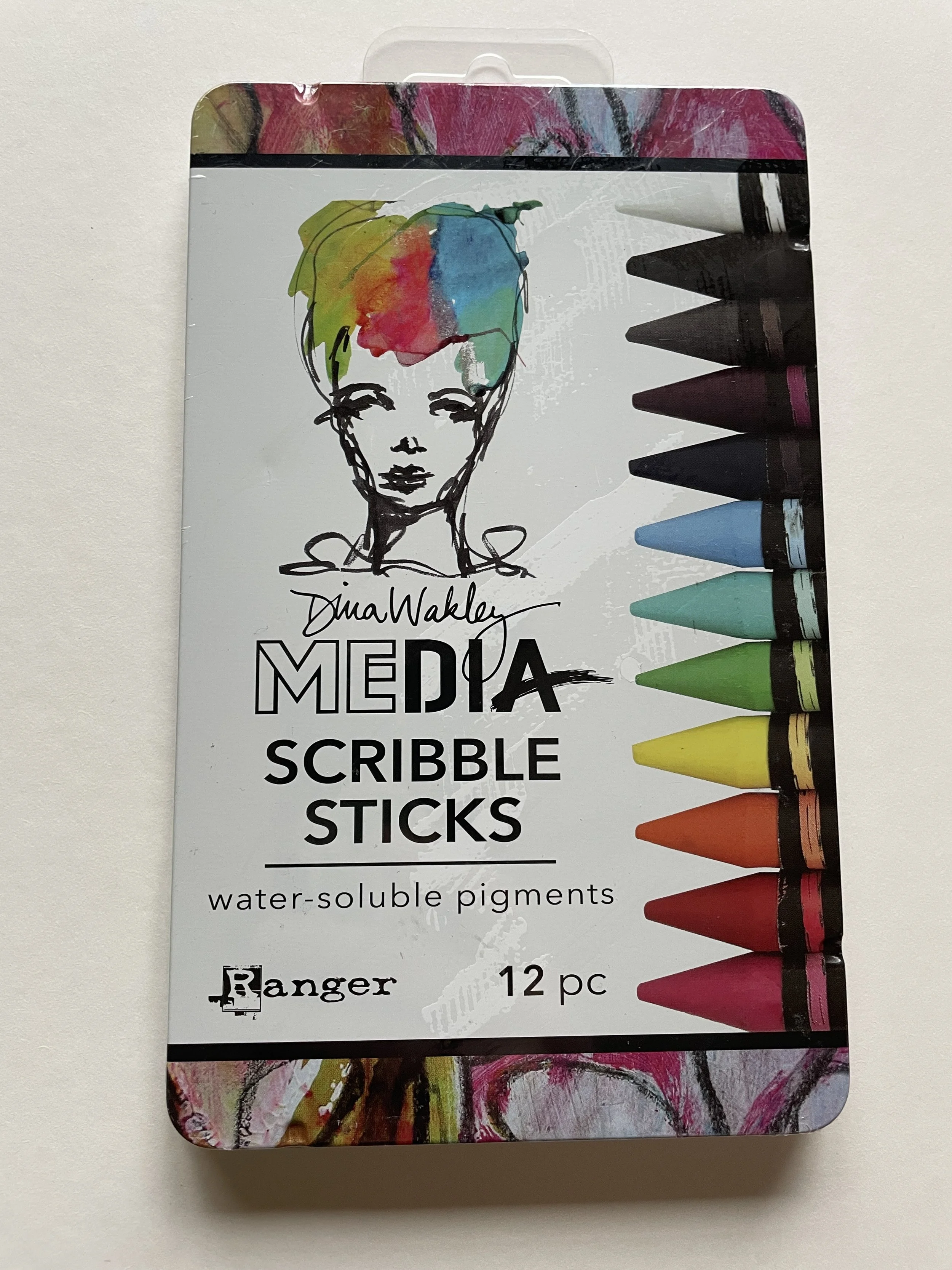 Ranger Dina Wakley Media Scribble Sticks #1