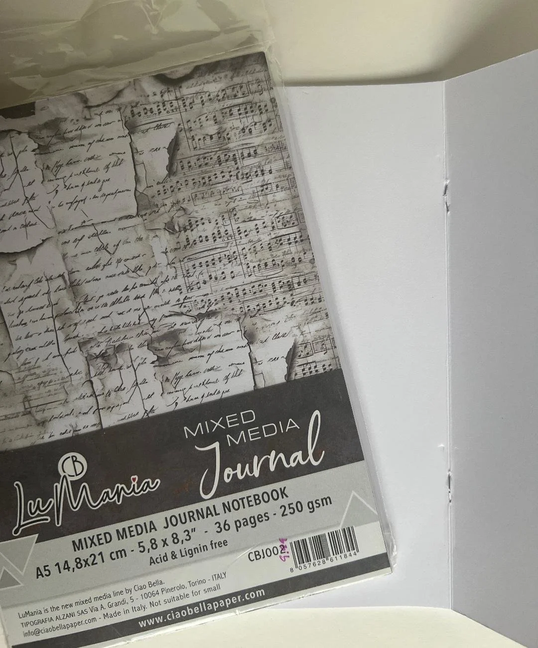 Ciao Bella Mixed Media Journal