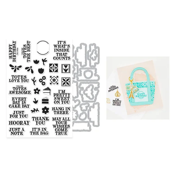 Hero Arts Totes the Best Stamp & Cut