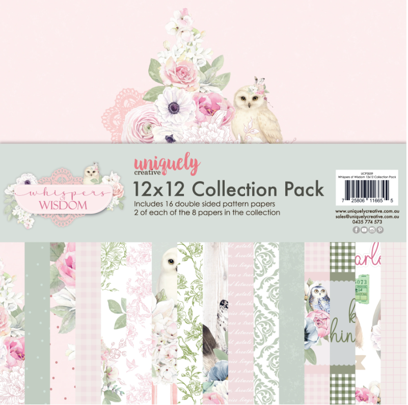 Uniquely Creative-Whispers of Wisdom 12 x 12 Collection Pack