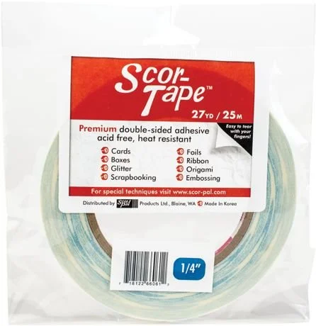 Scor tape 1/4 inch
