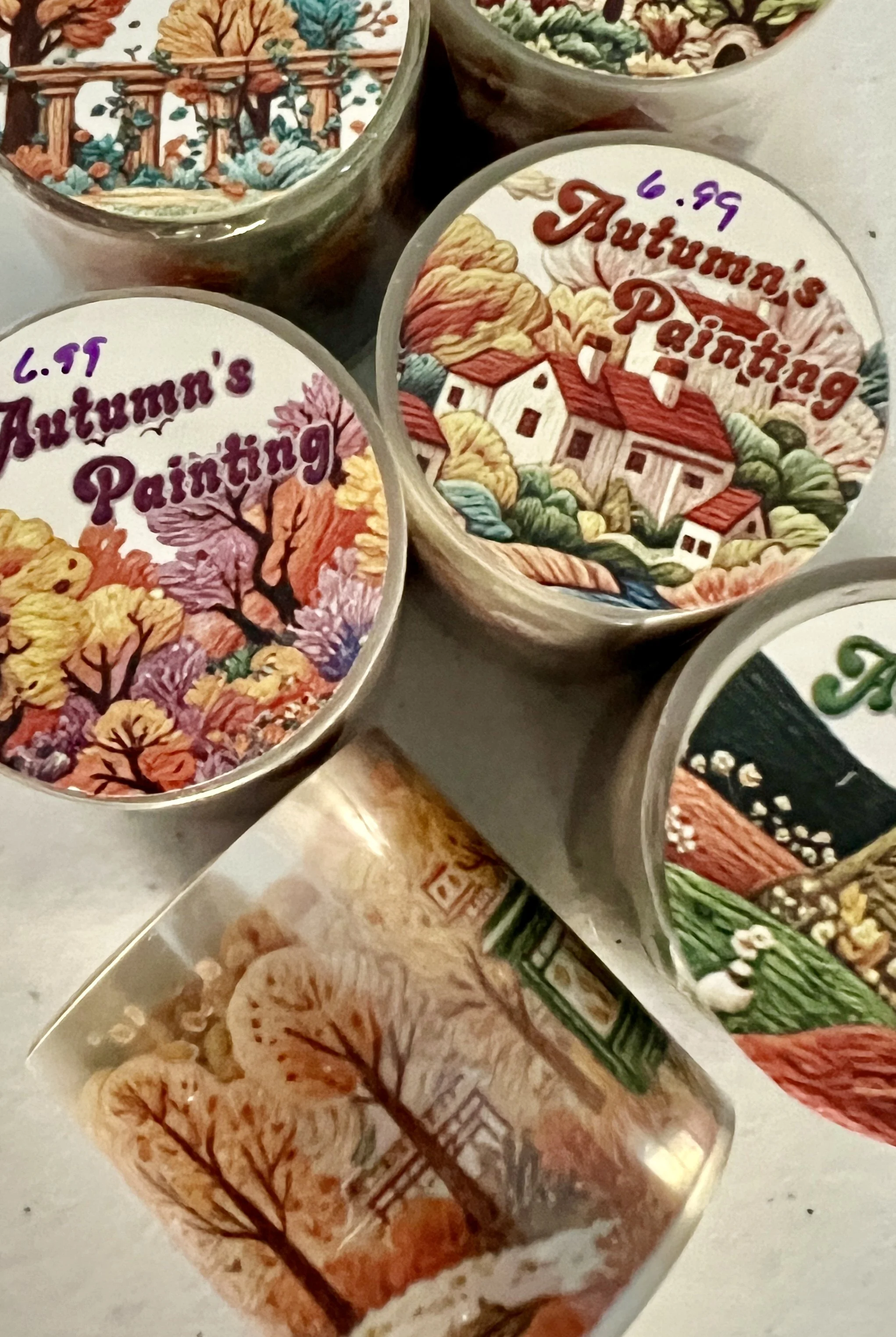 PET Washi Transparent Tape - Autumn