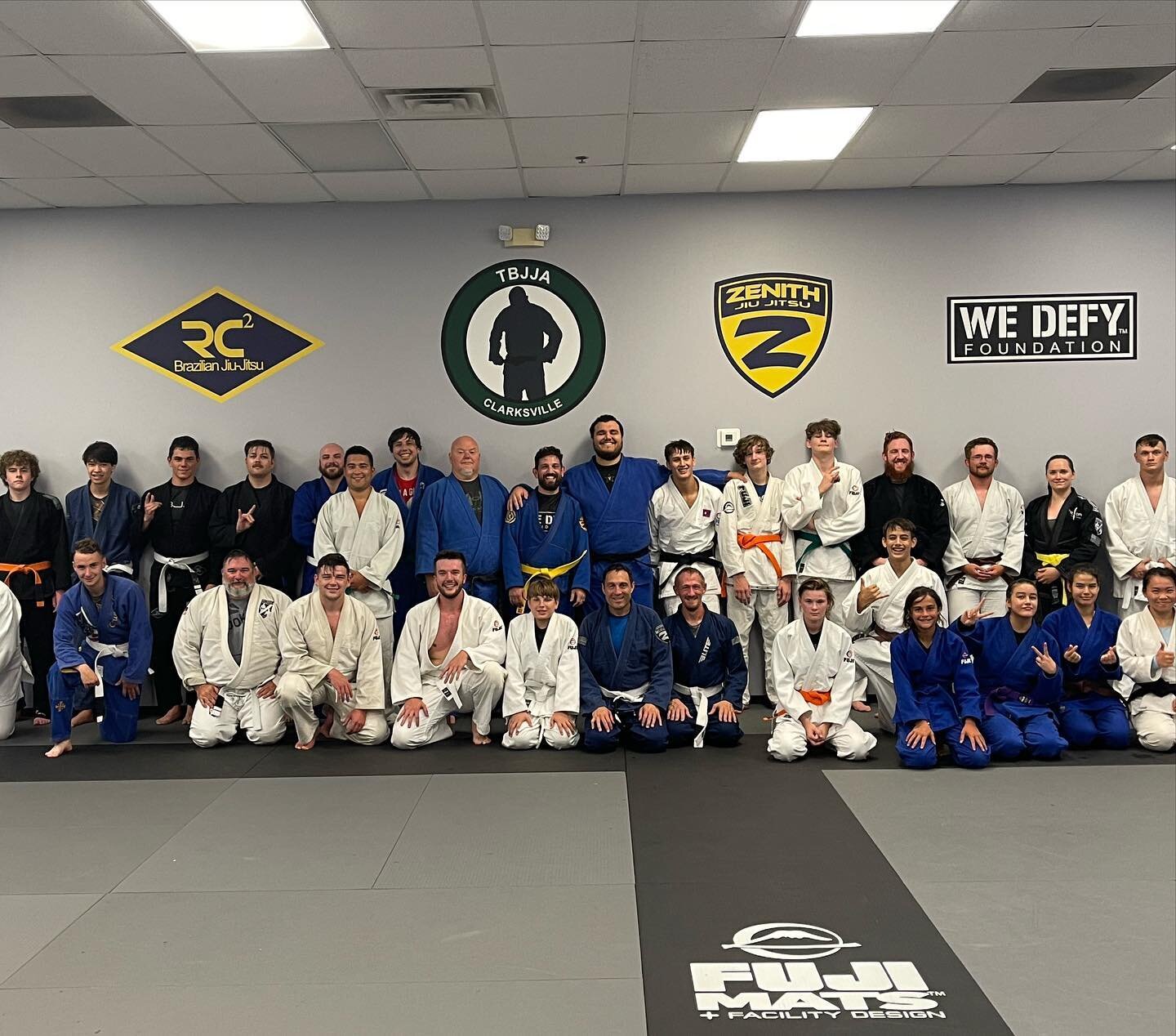 First day of Judo @ our new location w/ @tbjja_clarksville. Come check us out Tuesday and Thursday 6-7pm kids 7-8pm adults. All other class times and info on TBJJAC.com!