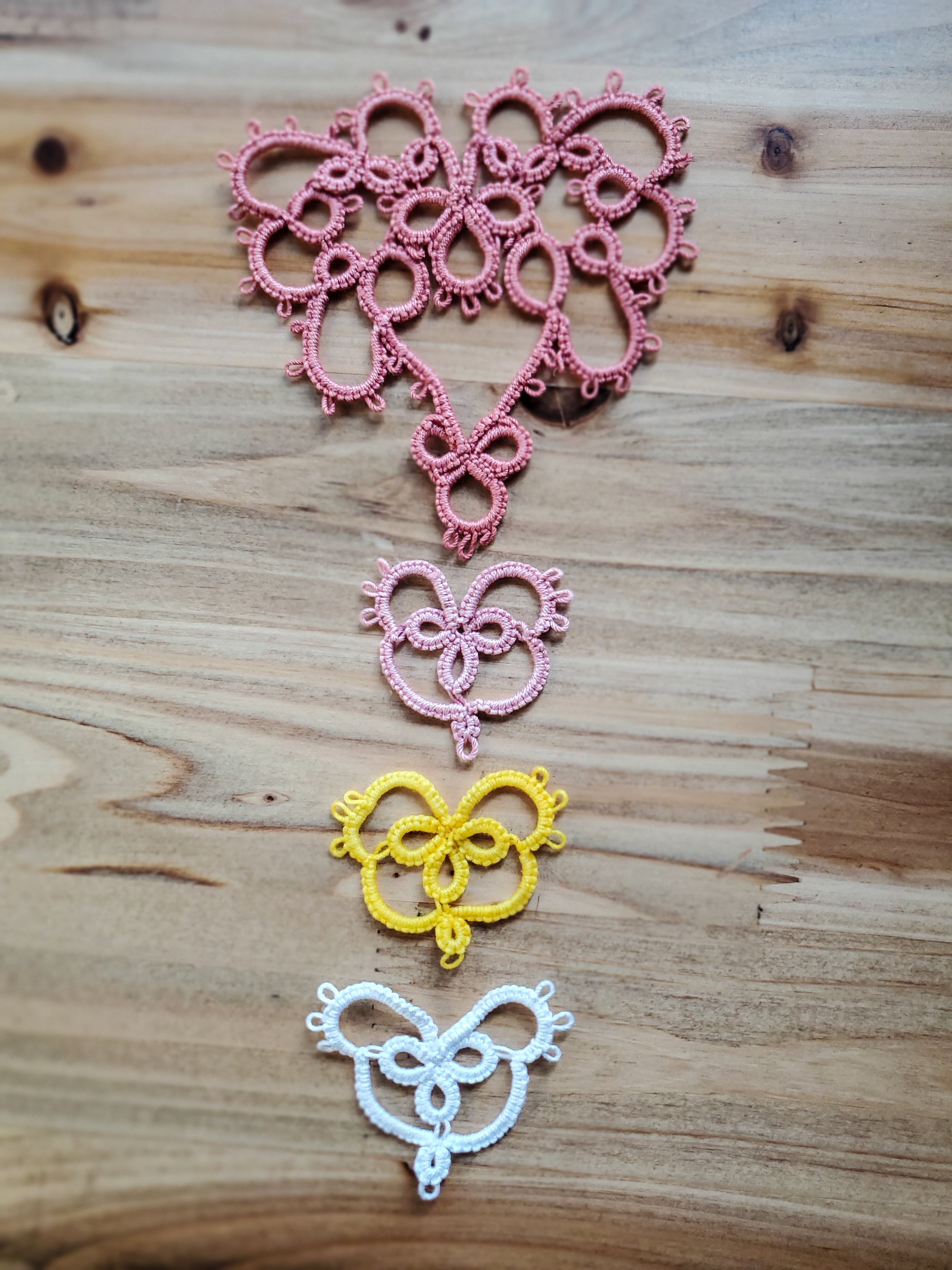 Thread Dyeing Small Tatting Projects (Full Tutorial & Recipes